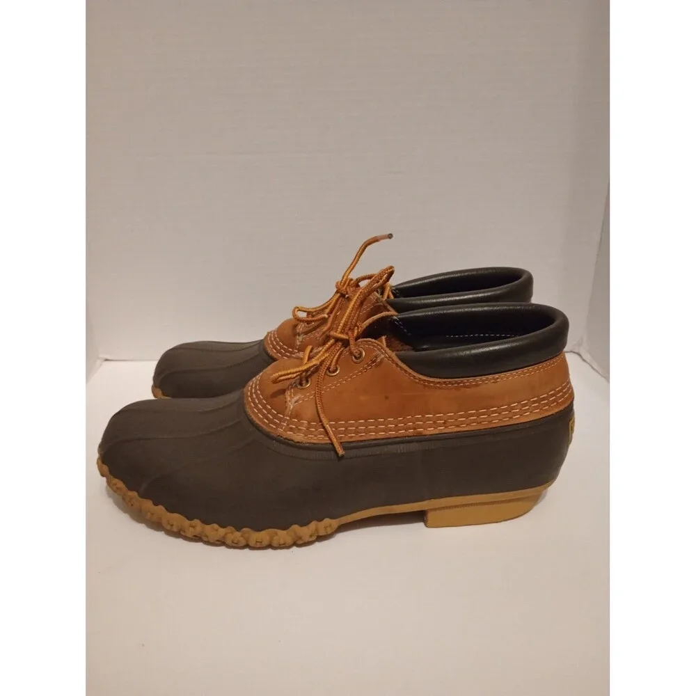 Men's L.L.Bean Boots, Gumshoes Low-Cut Style Size 11